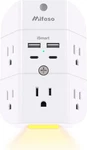 Surge Protector Extender With Night Light, 5-OUTLET Splitter And 4 Usb. Fixed Price $15.99.