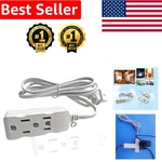 15FT Surge Protector Power Strip With 3 Outlets & Usb For Smart Connectivity. Fixed Price $25.18.