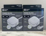 Pack Commercial Electric 2-OUTLET 3 Usb-a Surge Protector Wireless Charger. Fixed Price $25.99.