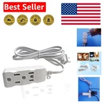 Lightweight 3 Outlet Surge Protector Power Strip With 15FT Cord And Usb Ports. Fixed Price $15.19.