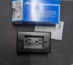 Leviton 689-E 15 Amp 1-GANG Recessed Duplex Receptacle Residential Grade Black. Fixed Price $60.00.