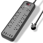 Power Strip, Mksense Surge Protector With 12 Outlets & 4 Usb Ports Type-c.... Fixed Price $36.05.