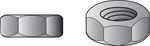 Hillman 160500 Zinc-plated 5-GRADE Steel Coarse Thread Uss Hex Nut 1/4 IN.-20. Fixed Price $11.70.