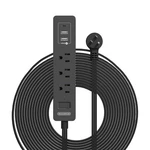 Flat Extension Cord 15 Ft, Ntonpower Ultra Thin Black. Fixed Price $41.58.
