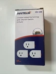 New Oviitech 1 Outlet Indoor Current Tap Surge Protector Wall 3 Pack White. Fixed Price $9.59.
