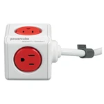Powercube Extended - Outlet Adapter W/ 5FT Extension Cord Boston Red. Fixed Price $15.99.