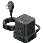 Toprek Power Strip With Usb, (3.0A) 5 Outlets, 1 Usb-c.... Fixed Price $28.46.