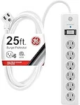 Surge Protector Power Strip, 25 Ft Extension Cord, 6 Outlet Extender, 800 Jou. Fixed Price $41.97.