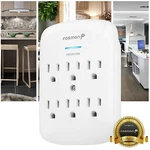 6 Outlet Extender Surge Protector Multi Plug Wall Adapter Tap 1200J Etl Listed. Fixed Price $11.99.
