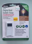 New Westek TMDW30 White Indoor Digital Wall Switch Timer - Program Lights/motors. Fixed Price $12.99.