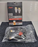 Rocketfish 12' 4K Ultrahd/hdr In-wall Rated Hdmi Cable -black New (C39). Fixed Price $22.00.