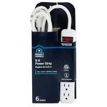 Project Source 8-FT 6 -outlet Indoor White Power Strip. Fixed Price $25.86.