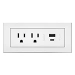 Legrand Wiremold RDZCWH10 Radiant Furniture Power Center With Usb, Recessed P.... Fixed Price $124.94.