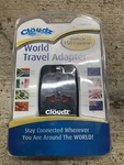 Cloudz World Travel Adapter With 2 Usb Ports. Fixed Price $9.00.