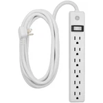Ge 12-FT 6 -outlet Indoor White Power Strip. Fixed Price $28.21.