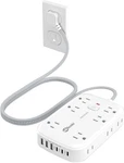 Surge Protector Power Strip With Usb Charging Station And 12 Outlets, 5FT. Fixed Price $50.33.