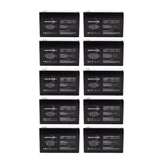 12V 7AH F1 Sla Sealed Lead Acid Rechargeable Battery - 10 Pack. Fixed Price $145.99.