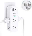 Surge Protector Wall Outlet Extender, Multi With Rotating Plug, 6 Ac. Fixed Price $22.99.