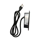 Bayu Recessed Power Strip Usb 12A 125V Black BY213-J022 Outlet. Fixed Price $6.57.
