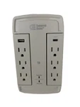 Commercial Electric 6-OUTLET Wall Mount Surge Protector Usb-c Charging Lot 3. Fixed Price $19.99.
