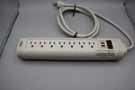 Belkin Power Surge Protector Strip Plugs With Phone Line Protection F5C572-TEL. Fixed Price $8.99.