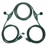 Dewenwils Outdoor Extension Cord 25 Ft Heavy Duty Multiple Outlets Wire Holiday. Fixed Price $28.67.