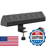 Jgstkcity Desk Clamp Power Strip Usb C40W Total Charging STATION4 Pd 20W. Fixed Price $52.78.