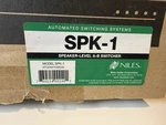 Niles SPK-1 Auto 12V 600W Triggered 2-CH Speaker Level A-b Switcher. Fixed Price $95.00.