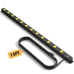 12 Outlet Industrial Strip With 15FT Cord, 1875W Heavy Duty Metal Power.... Fixed Price $57.81.