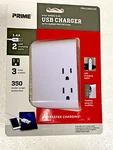 Qty 2 Prime High Speed 3.4A Ports Charger/surge Protection PBSLUSB343S -F5. Fixed Price $15.99.