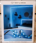 West & Arrow Flexible Blue Led Light Strip 13.1 Ft Trimmable Plug-in Power. Fixed Price $10.99.