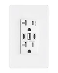Usb Wall Outlet, 30W Gan 6.0A Receptacles With PORTS,20 Amp .... Fixed Price $23.72.