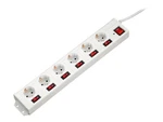 Hama 137239 1.4M Indoor Synthetic White Outlet(s) Ac 230V 6-WAY 3500. Fixed Price $41.76.