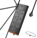 2700J Surge Protector Power Strip 12 Outlet 4 Usb 6FT Flat Plug 3 Prong Cord. Fixed Price $25.99.