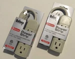 2PC Uninex Strip Grounded Power,extension Cord, 3OUTLET-1FT-13A/125V/1625W. Fixed Price $22.50.