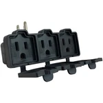 Stanley 31110 3-AC Outlet Plugmax Outdoor Grounded Wall Tap With Rubberized Pro. Fixed Price $14.48.