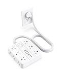 Flat Plug Surge Protector Power Strip, Hunian 12 Widely Spaced Outl... Fast Ship. Fixed Price $50.10.