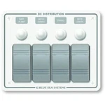 Blue Sea Water Resistant Panel 4-POSITION White Horizontal Mount #8272. Fixed Price $151.85.