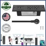 Recessed Power Strip With Dual Outlets And Fast Charging Usb Ports For Furniture. Fixed Price $30.16.