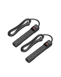 Dewenwils 2-PACK 6-OUTLET Power Strip Surge Protector, 6FT Long Ext... Fast Ship. Fixed Price $40.10.