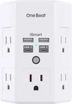 Multi Plug Outlet Surge Protector - Powsaf 5 Extender With 4 Usb PORTS(2. Fixed Price $16.29.