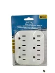 Intertek Wall Plug Power Splitter 6 Outlet Ac Tap Electrical Socket Adapter. Fixed Price $11.99.