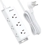 Surge Protector Power Strip - 9 Widely Spaced Multi Outlets, Wall Mount, 3 Si.... Fixed Price $22.17.