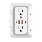 6 Outlet Extender Surge Protector Multi Plug Wall Adapter Usb Charger Ports. Fixed Price $9.70.