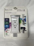 Bauhn Wall Plate Charger & Power Outlet 2 Usb Port Rapid Charging Sealed New. Fixed Price $13.45.