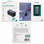 Aukey Omnia Ii Mix 67W Ufcs Gan Fast Charger 3-PORT Usb-c Wall. Fixed Price $29.99.