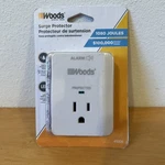 Woods 41008 Surge Protector One 3-PRONG Power Outlet Led Indicator Light & Alarm. Fixed Price $14.99.