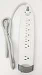 Belkin Surge Protector 885 Joules 7 Outlets Ft Cord 2 Coax For Tv/dvd/etc. Fixed Price $21.88.
