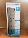 Belkin 8-OUTLET Surge Protector Slim Design 3550J 6FT Cord Wall Mount. Fixed Price $24.99.