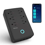 Ghome Smart Plug Outlet Extender, Power Strip Surge Protector With 3 Indiv. Fixed Price $42.17.